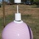 suspension of the 70s Opaline Rose