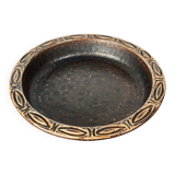 Danish pottery bowl in mid-century Lovemose style, 1960s.