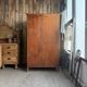 Vintage grey-green wardrobe (renovated)