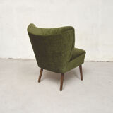 Velvet cocktail chair, 1960