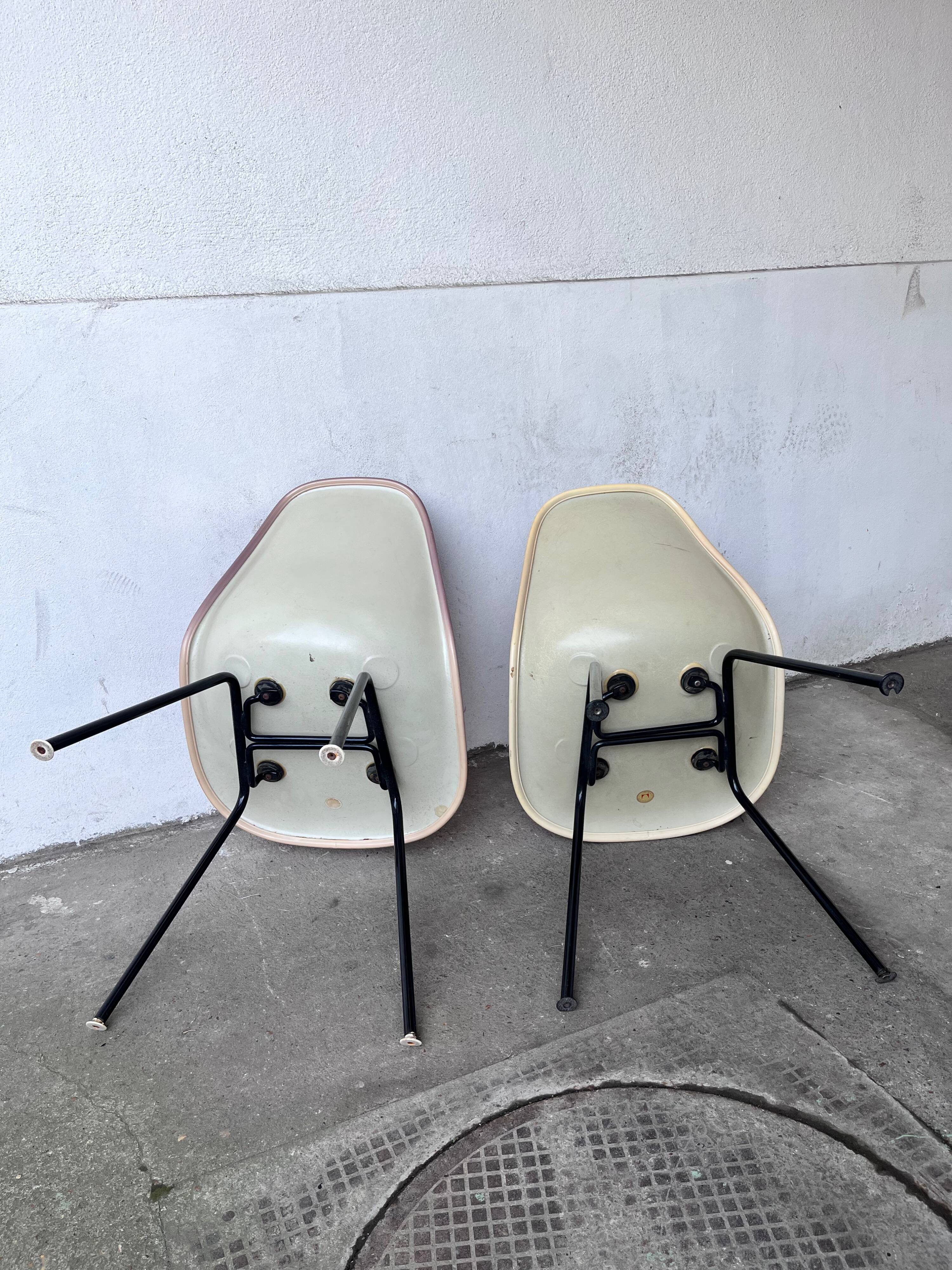 Chair by Charles Eames, seat by Alexander Girard, Ed. Herman Miller, 1960