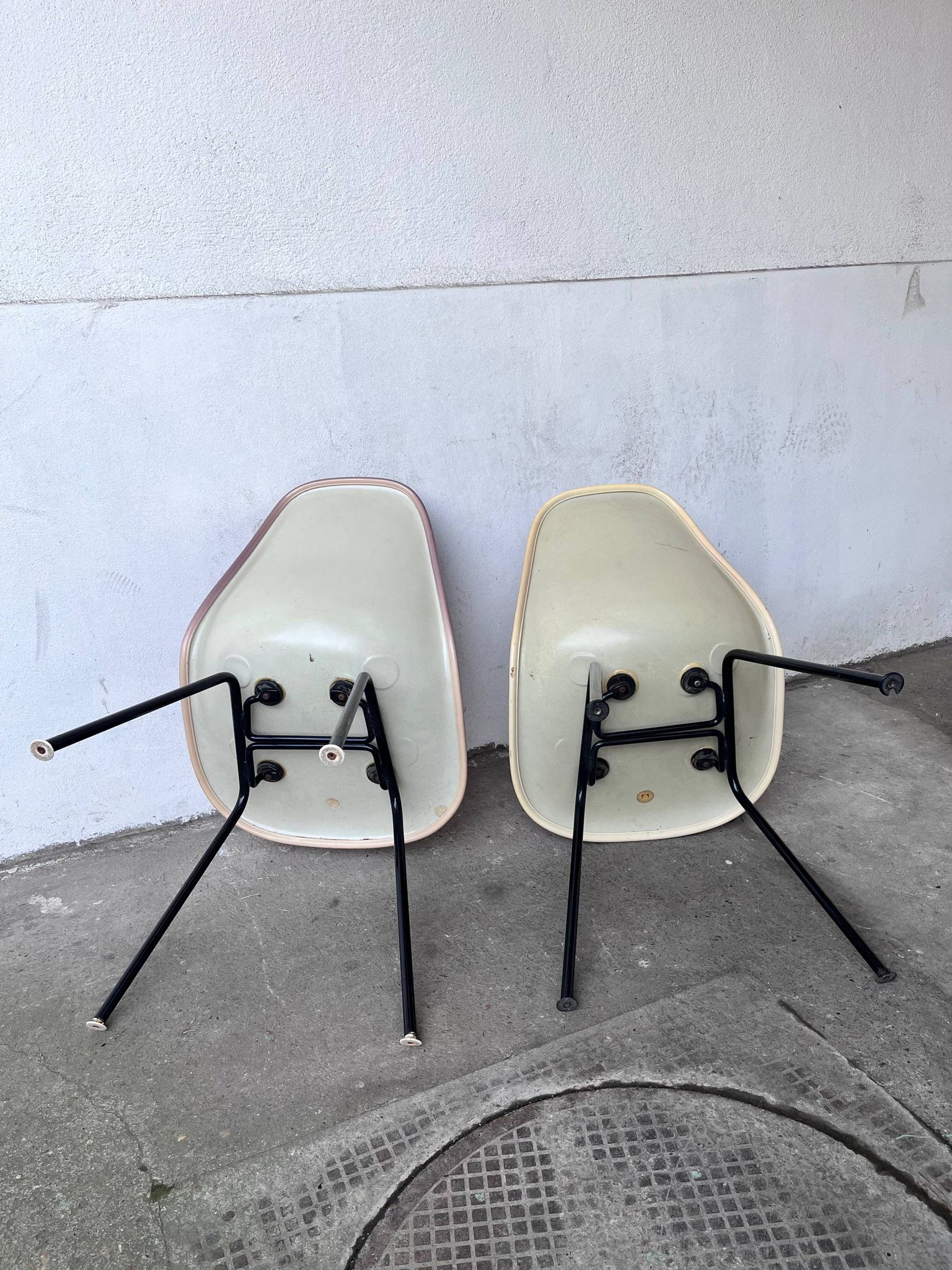 Chair by Charles Eames, seat by Alexander Girard, Ed. Herman Miller, 1960