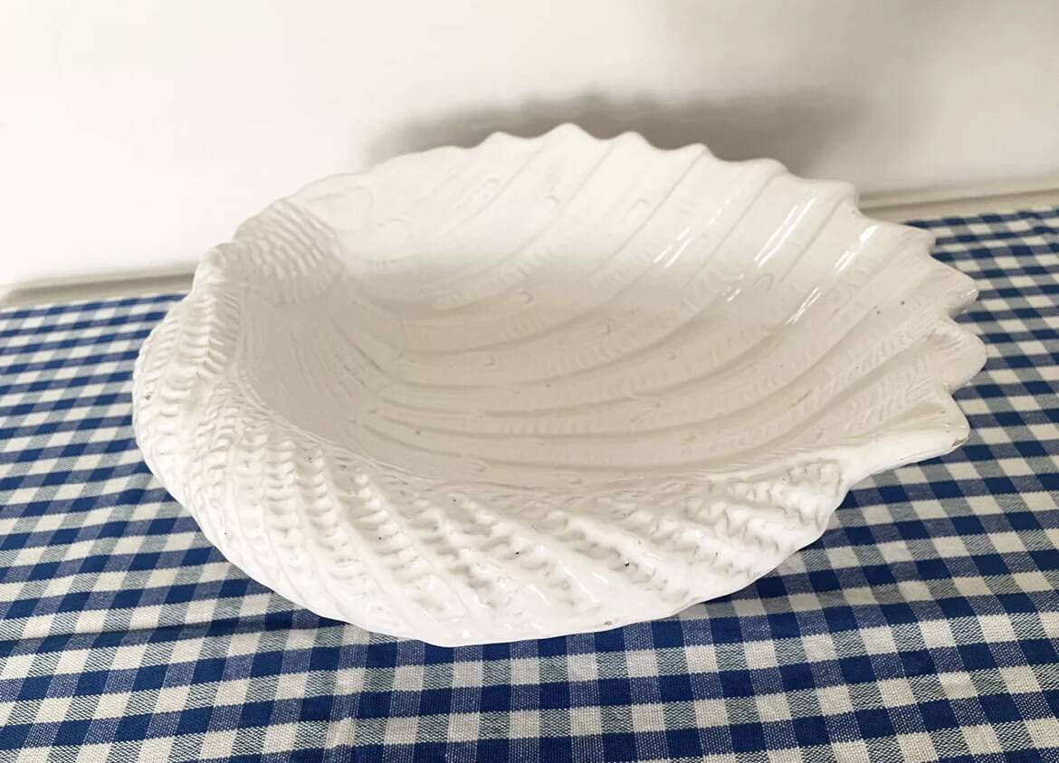 Shell bowl Italian art