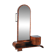 Czech Art Deco Dressing Mirror in Walnut, 1930s