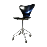 Chaise de Bureau 3107 de Arne Jacobsen pour Fritz Hansen, 1970