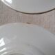 Set of 7 Gien earthenware dessert plates