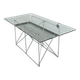 Dining table with folding base by Max Sauze Studio, France, 1970s