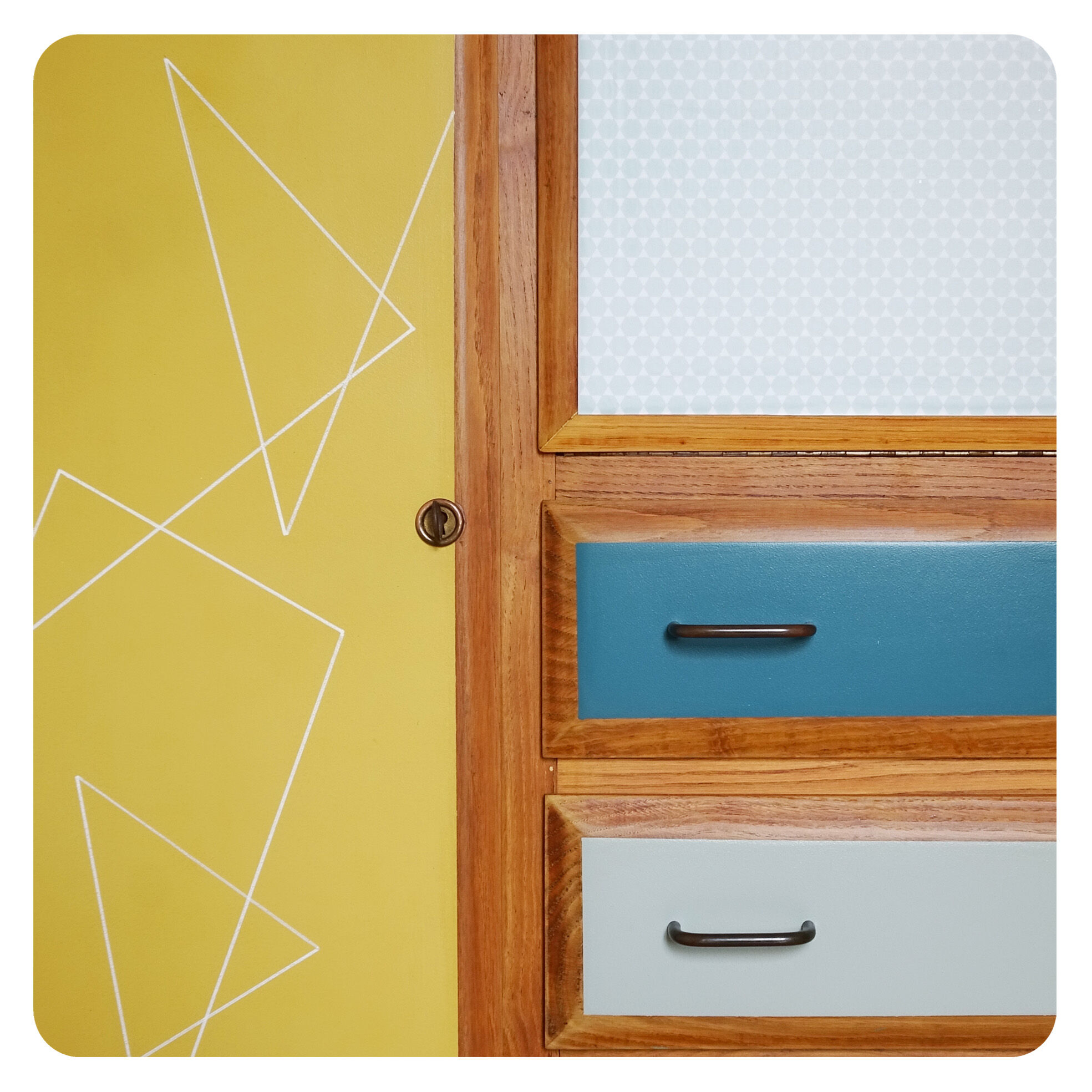 Vintage storage cabinet