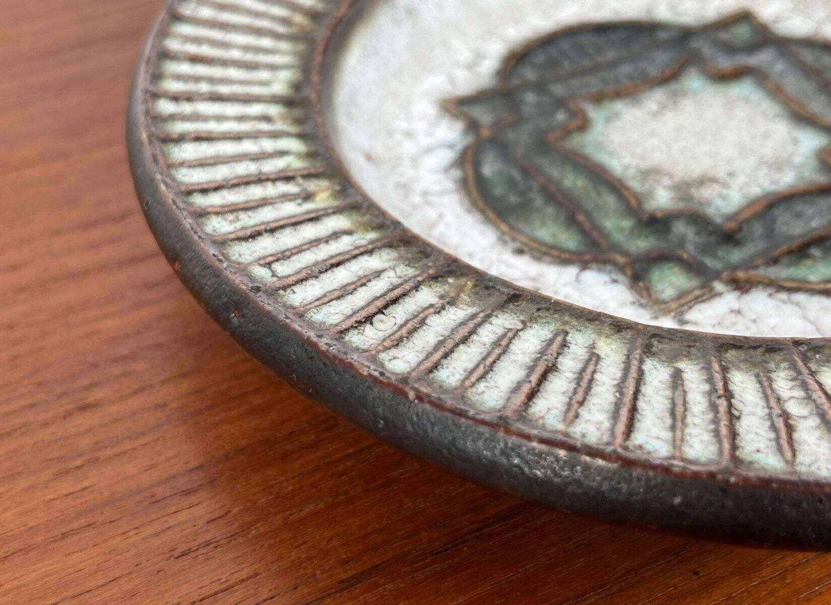 Vintage Danish studio pottery bowl from Kingo Keramik, 1960s.