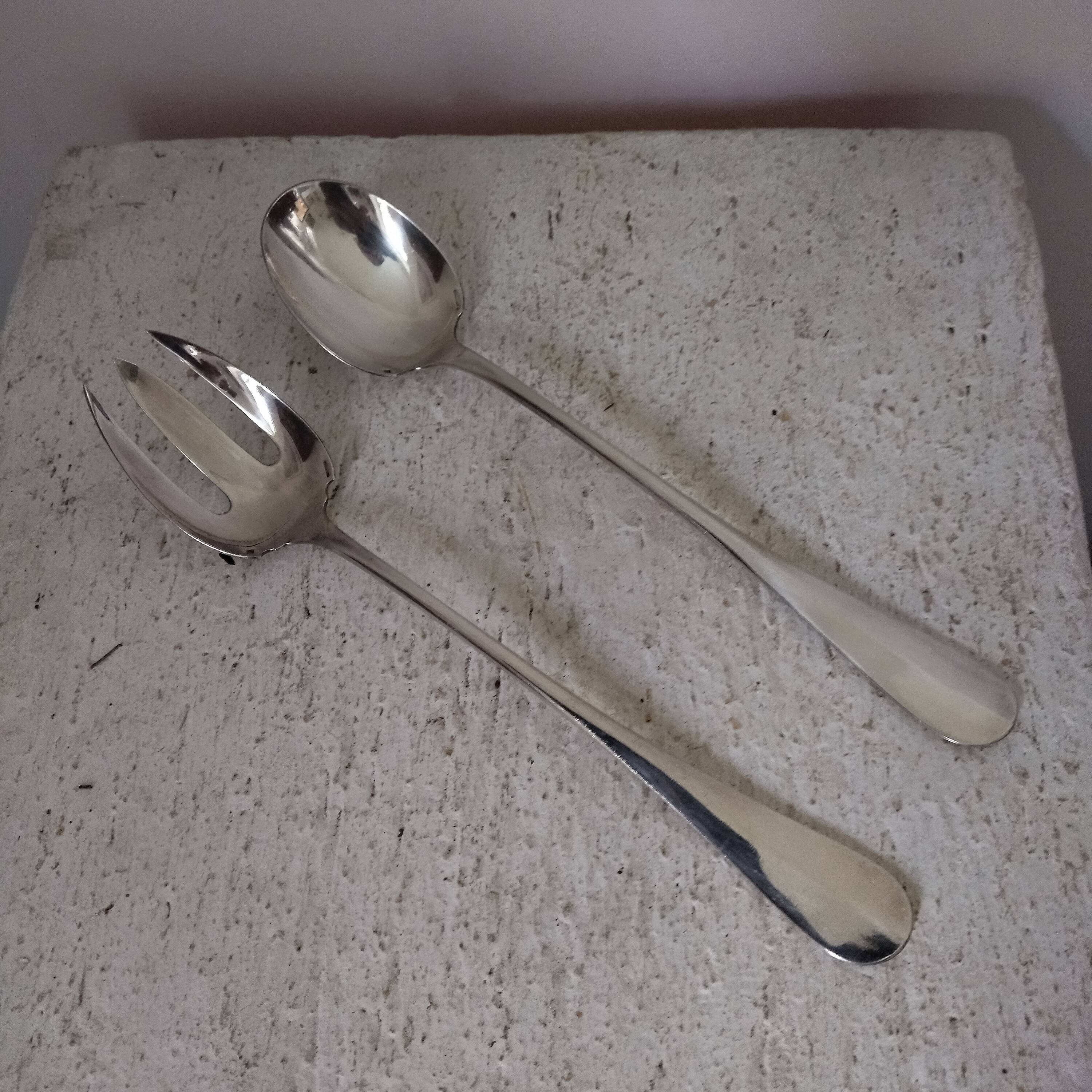 Christofle silver metal service cutlery