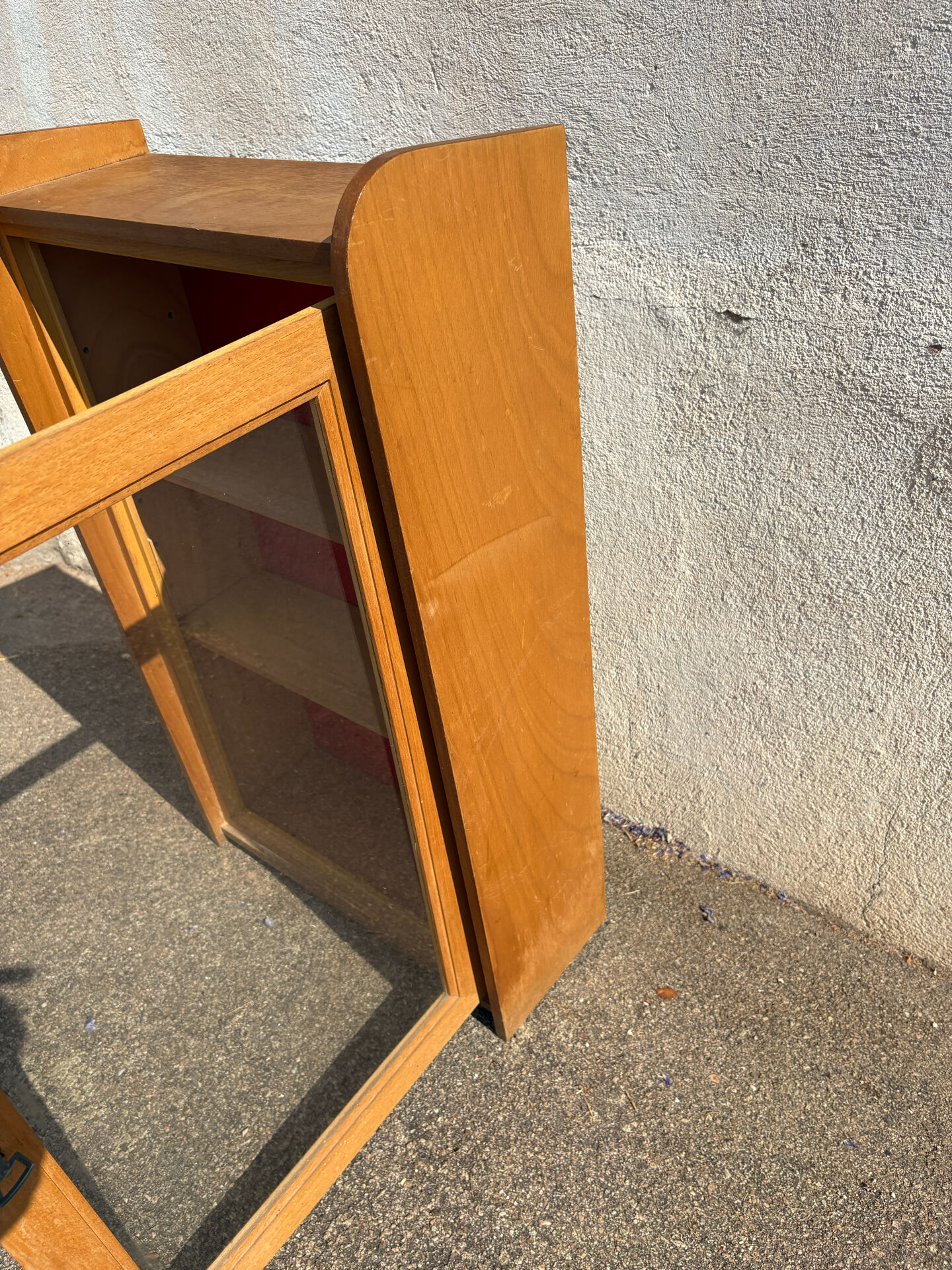 Vintage display cabinet