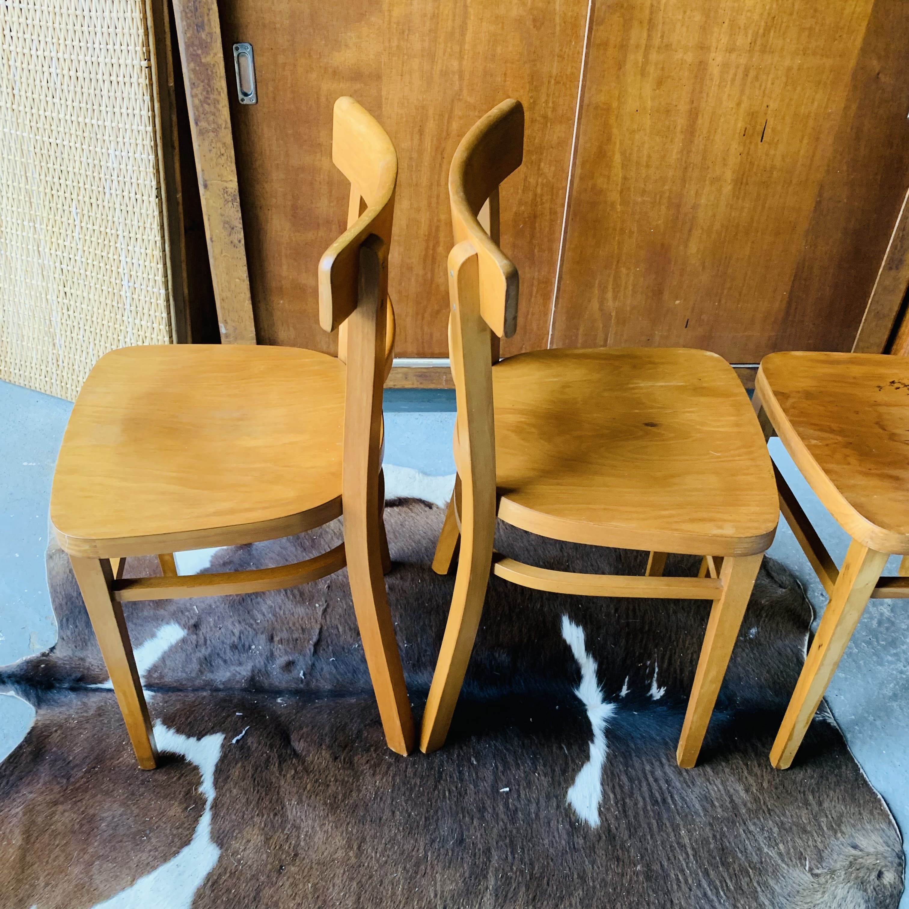 4 bistro chairs