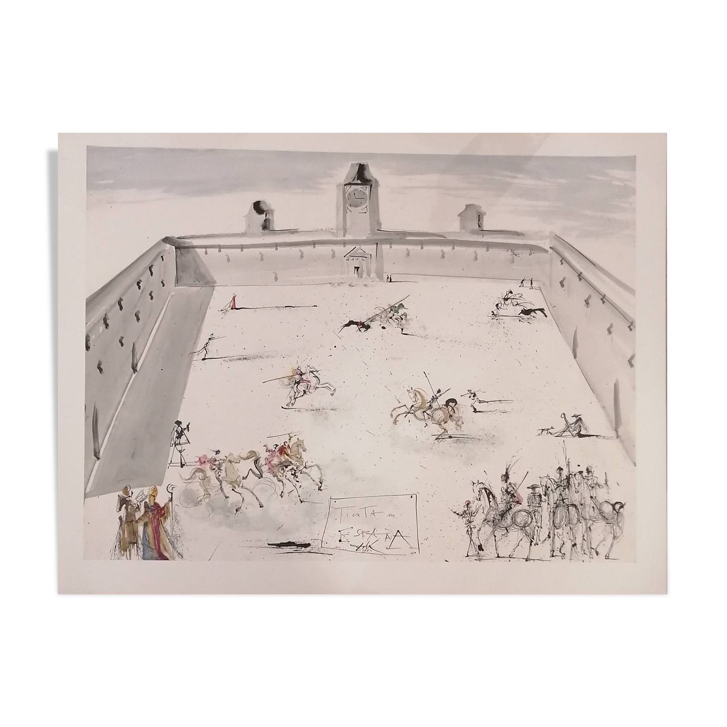 Salvador Dali (1904-1989) Tenta in Spain