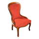 Antique armchair, Victorian style, fully restored – Unique piece