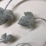 Wrought iron headboard – handcrafted – 148 × 134 cm