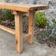 Banc de ferme bois massif