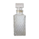 Decanter whiskey in glass from the 60/70 - diamonds patterns
