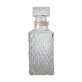 Decanter whiskey in glass from the 60/70 - diamonds patterns