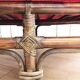 Art Deco rattan bench