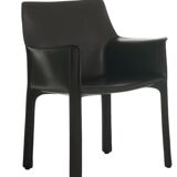 Cassina leather armchair
