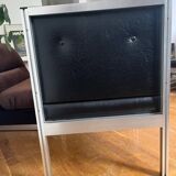 Chauffeuse, fauteuil bas années 1970