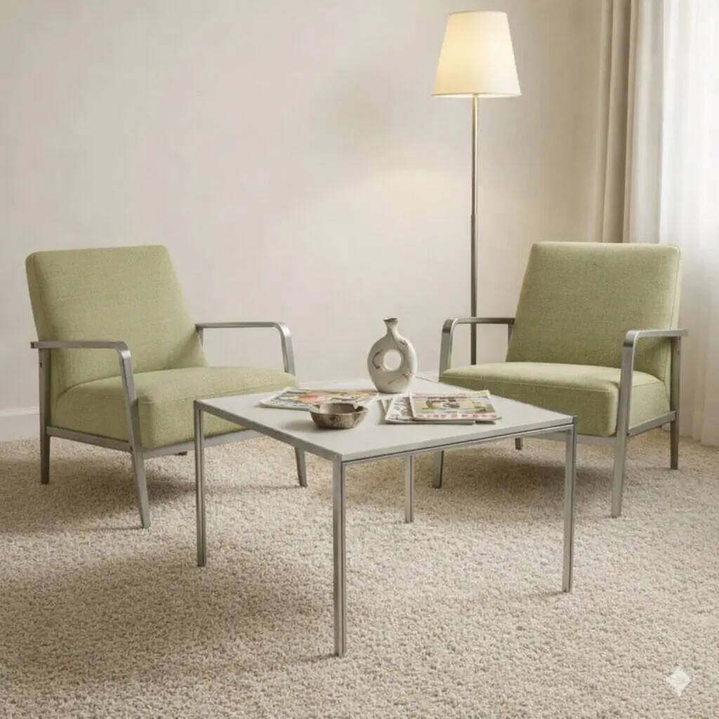 1960s vintage table by Ross Littel for ICF Steel Italy