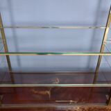 Rare lacquered library attributed to Guy Lefèvre, Maison Jansen – 1970