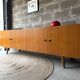 Vintage Scandinavian teak sideboard, 1970.