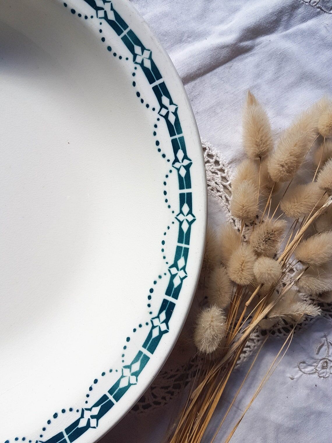 Vintage deep dish Terre de fer Badonvillier model 2114