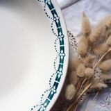 Vintage deep dish Terre de fer Badonvillier model 2114