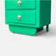 Chiffonnier art déco vert