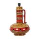 Large Red and Yellow Ceramic Lamp Base, Kil, Scandinavia, 51 cm