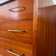 Teak chest of drawers