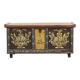 Painted Folk Art Bridal Chest 1825