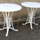 Pair of garden pedest sedest