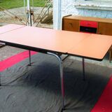 Formica table orange