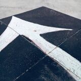 Ceramic Tile Side Table, Belgium, 1960s