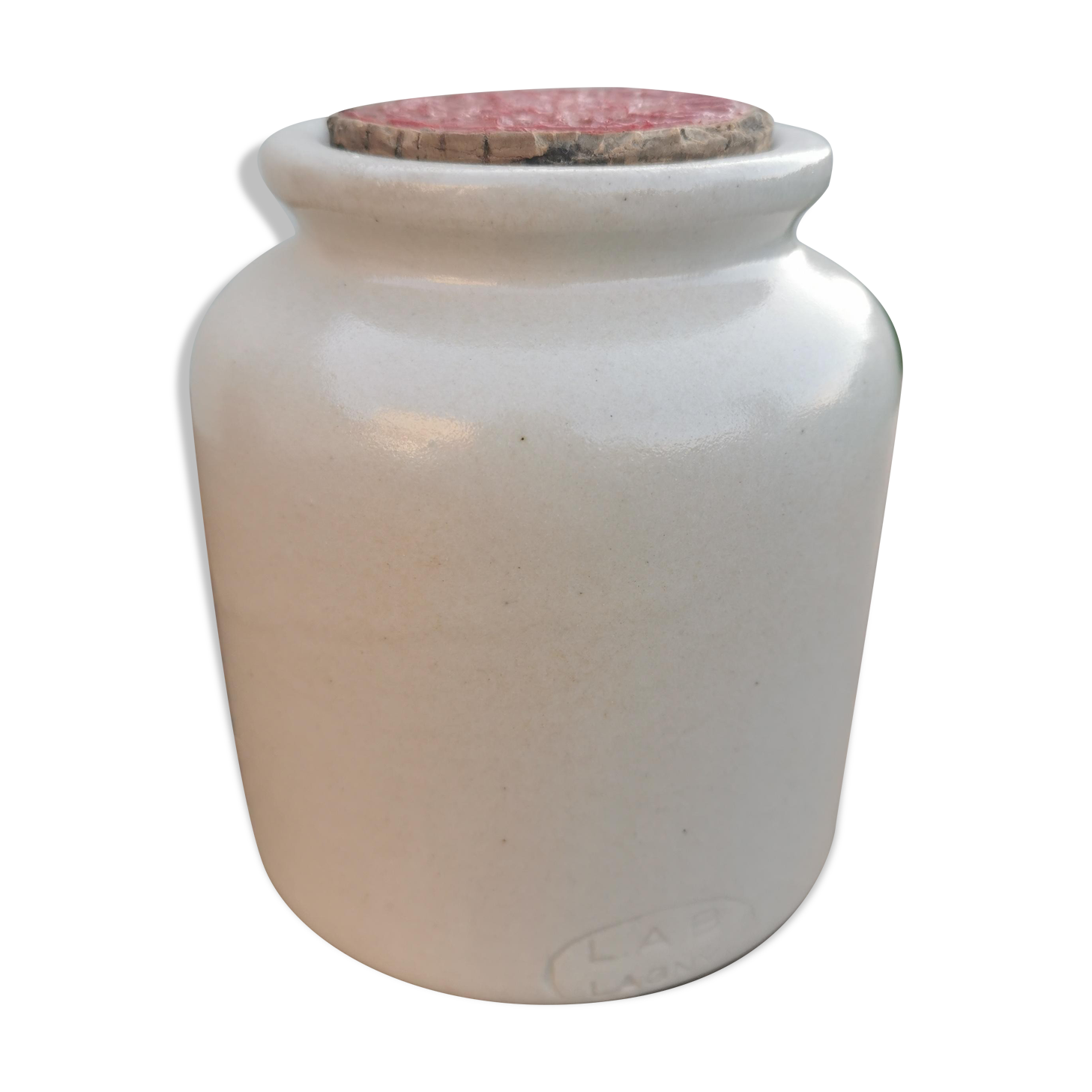 Sandstone mustard pot