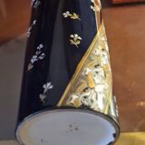 Lunéville roll-shaped vase