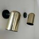 Pair of vintage adjustable brass wall lights, Italy 1970