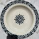 Vintage deep plate in Salins ironstone