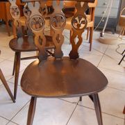 Set of 4 chairs Lucian Ercolani for Ercol Windsor of the 1960s mod.375