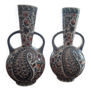 Duo de vases Gien