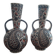 Duo of Gien vases