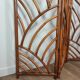 Bamboo and rattan screen