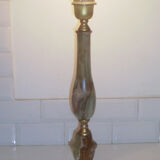 Lamp foot in onyx and laiton