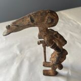 Statuette man with large head