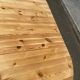 Extendable dining table with leaves renovated by Karin Mobring for Ikea 1970