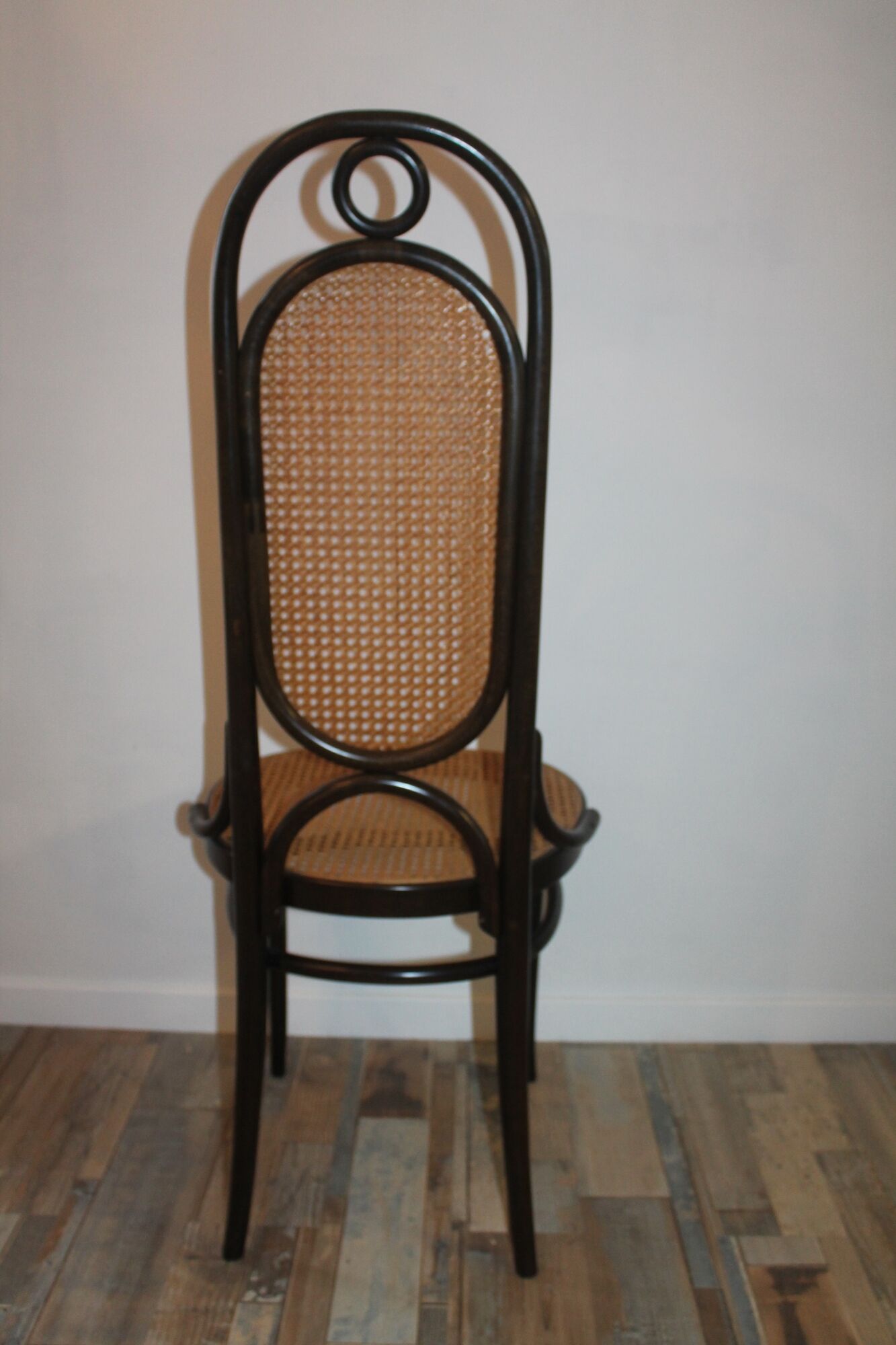 Lot of 4 thonet chairs no. 17 of the 70s