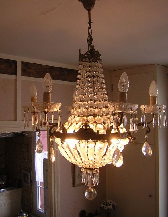 grapefruit chandelier